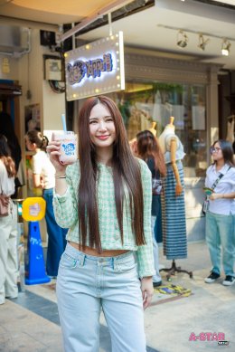 'ญดา' ใจฟู! แกรนด์โอเพ่นนิ่ง "โยปป้า โยเกิร์ต" ลูกค้าทะลักร้าน