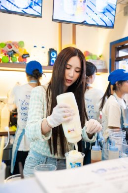 'ญดา' ใจฟู! แกรนด์โอเพ่นนิ่ง "โยปป้า โยเกิร์ต" ลูกค้าทะลักร้าน