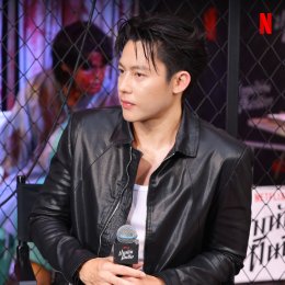 'หมาก-ณิชา' นำทีมฝ่าซอมบี้คลั่งกลางกรุง ในงานแถลงข่าวภาพยนตร์แอ็คชั่นซอมบี้ "ปากกัด ตีนถีบ" รับชมได้พร้อมกันทั่วโลก 9 กรกฎาคมนี้ ที่ Netflix เท่านั้น