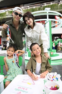 "ป๊อก-มาร์กี้" ควงครอบครัวร่วมกิจกรรม "ไบกอนร่วมใจต้านภัยไข้เลือดออก" เรียนรู้วิธีป้องกันยุงลายอย่างถูกวิธี