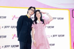 "ยาโยอิ x เจฟ ซาเตอร์" เสิร์ฟ "ญี่ปุ่นครบเซต" เสียงกรี๊ดสนั่นงานแฟนมีต เอาใจคุณวันเสาร์ผู้โชคดี 100 คน ที่ "ยาโยอิ" ฉันได้เจอกับเธอ ใครจะคิดว่า FC ยาโยอิในวันนั้น จะกลายมาเป็นพรีเซนเตอร์ในวันนี้ 'เจฟ ซาเตอร์' เปิดใจ