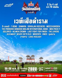 'เฮง โคตรอินดี้' จับมือพาร์ทเนอร์สาย ECO  นำร่องพา "วันปล่อยเสือ ปี5" สู่ "เทศกาลดนตรีแห่งความยั่งยืน" ด้วยแนวคิด "ความมันส์" กับ "ความยั่งยืน" อยู่ร่วมกันได้