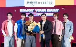 Sunshine Dairy เปิดเกมใหญ่ ดึง PERSES เสิร์ฟเอเนอร์จี้ ในงานแถลงข่าว "Enjoy Your Daily With PERSES" พร้อมประกาศขึ้นแท่นพรีเซนเตอร์อย่างเป็นทางการ