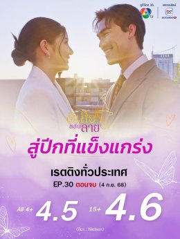 "ผีเสื้อสลับลาย" จบปัง ทำเรตติงนิวไฮ 'กบ-ปภัสรา' ขอบคุณแฟนๆ ฝากรอติดตามผลงานใหม่ สุดเซอร์ไพรส์ เร็วๆ นี้