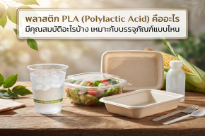 พลาสติก PLA (Polylactic Acid) คืออะไร