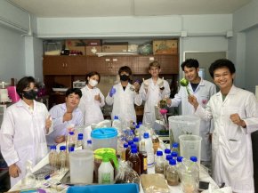 Development of Research and Academic Services through the Participation of Agricultural Technology Students under the Project for the Production of Artificial Pollen Supplement for Honey Bees: A Research Project Supported by NRCT 2024 by Dr. Khanchai Danm