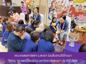 School of Agriculture Joins UP Songkran Festival 2026