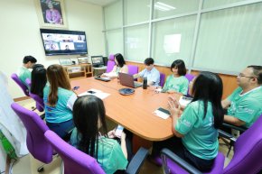 Faculty of Agriculture and Natural Resources, University of Phayao, Undergoes "Green Office" Assessment via Online Platform