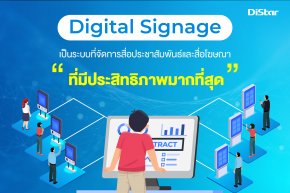 Digital Signage, advertising, public relations in digital signage format