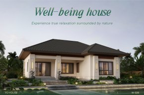 Well-Being House บ้านชั้นเดียวเอาใจคนวัยเกษียณ