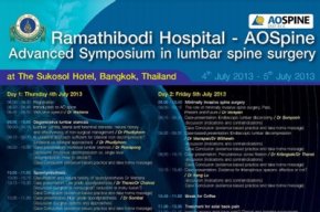 Ramathibodi Hospital - AOSpine Advanced Symposium in lumbar spine surgery