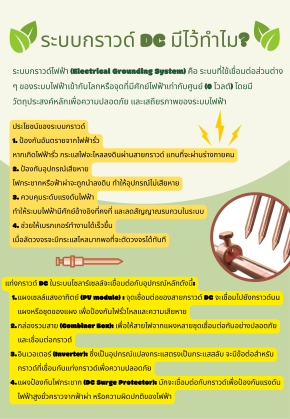 ระบบกราวด์ในโซลาร์เซลล์
