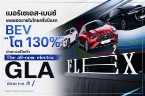 เมอร์เซเดส-เบนซ์ เผยยอดขายในไทยครึ่งปีแรก BEV “โต 130%” 