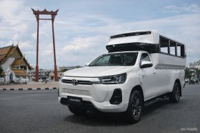 MOVE ผลักดันการใช้ รถสองแถว EV และ รถกระป๊อไฟฟ้า ใน กทม.