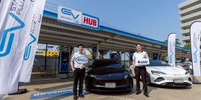 EV HUB “EnTer” ใหญ่สุดในกรุงเทพฯ 