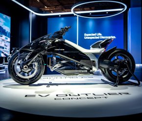 เจาะสเป็ค EV Outlier รถต้นแบบจักรยานยนต์ไฟฟ้า