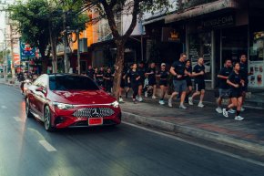 “The Urban Performance Presented by The all-new electric CLA” 