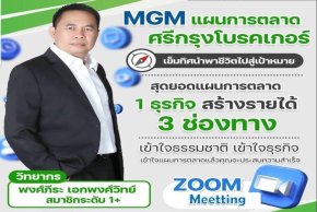 แผนการตลาดศรีกรุงโบรคเกอร์  โครงสร้าง MGM.