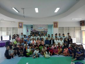 Fund donation event for Pathum Thani special education center 