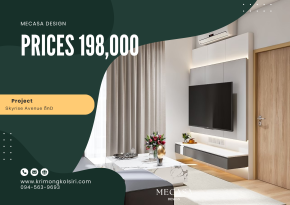 Skyrise Avenue | งานออกแบบและตกแต่งภายใน พร้อมติดตั้งบิวท์อินเฟอร์นิเจอร์ครบวงจร