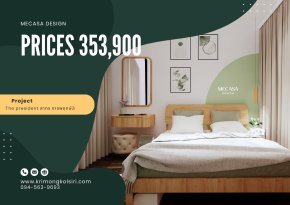 คอนโด The president สาทร ราชพฤกษ์ | งานออกแบบและตกแต่งภายใน พร้อมติดตั้งบิวท์อินเฟอร์นิเจอร์ครบวงจร