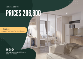 condo Supalai Park Yaek Fai Chai Station | งานออกแบบและตกแต่งภายใน พร้อมติดตั้งบิวท์อินเฟอร์นิเจอร์ครบวงจร