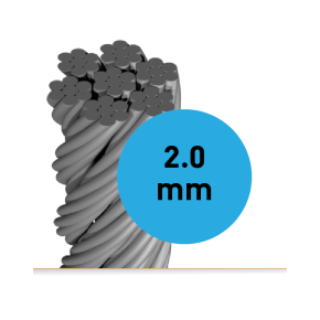 เคเบิลสลิง 2.0 mm