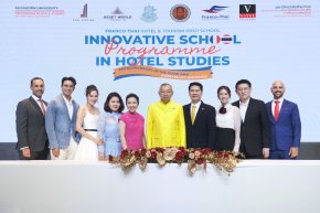  เปิดตัวหลักสูตร Franco-Thai Hotel & Tourism Prep School