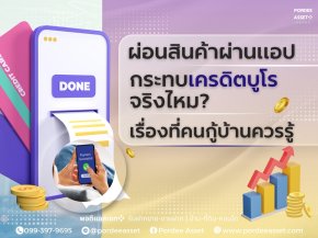 ผ่อนสินค้าผ่านแอป กระทบเครดิตบูโรจริงไหม? เรื่องที่คนกู้บ้านควรรู้ 