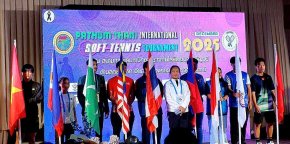   นักหวด 9 ชาติเข้าร่วมพิธีเปิดการแข่งขัน " Phatum Thani International Soft Tennis Tournament 2025" 