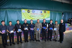 กรุงเทพฯ : ศุลกากรร่วมกับ DSI แถลงตรวจยึดบุหรี่ไฟฟ้า  มูลค่ากว่า 10 ล้านบาท