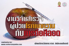 งานวิจัยสำรวจผู้ป่วยโรคเบาหวานกับการถือศีลอด