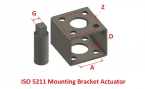 What is ISO 5211 mounting pad standard