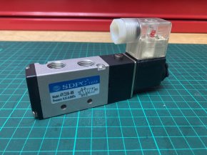 4V210-08 port 1/4 Solenoid valve 5/2 single coil 