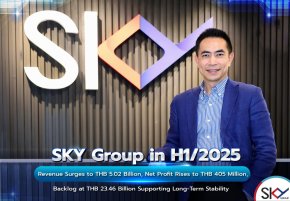 SKY พร้อมลุยปั๊มรายได้ปี 2568 ที่ 6,800 ล้านบาท ขับเคลื่อนจาก backlog กว่า 2.3 หมื่นล้านบาท . หนุนการเติบโตอย่างมั่นคงงานสุดแกร่ง 