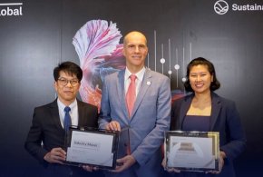 OSP ได้รับเลือกให้เป็นเครื่องดื่มบำรุงกำลังเพียงรายเดียวของโลกที่มีความเป็นเลิศด้านความยั่งยืน