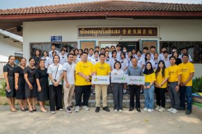 COM7 มอบอุปกรณ์คอมพิวเตอร์ ให้กับ 6 โรงเรียน จ.สงขลา ที่เสียหายจากอุทกภัยปลายปีก่อน