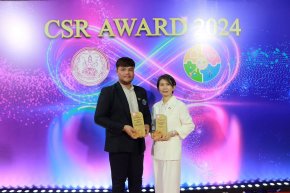 BRR  รับรางวัลองค์กรส่งเสริม CSR ดีเด่น สะท้อนความมุ่งมั่นในการพัฒนาธุรกิจอย่างยั่งยืน