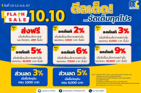 10.10 Flash Sale ดีลดี ราคาสุดคุ้ม