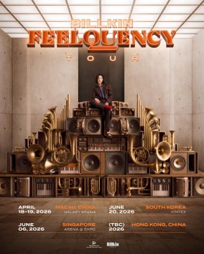 'BILLKIN' ประกาศต่อเนื่อง! ลุยทัวร์ต่างประเทศ "BILLKIN FEELQUENCY TOUR" หลังจบคอนเสิร์ตใหญ่ที่ไทย เตรียมพบแฟนๆ มาเก๊าสิงคโปร์เกาหลีใต้ และฮ่องกง