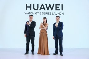 เปิดตัว HUAWEI WATCH GT 6 Series อย่างเป็นทางการในประเทศไทย พร้อมดึง 'ใบเฟิร์น-พิมพ์ชนก' ถ่ายทอดภาพลักษณ์สมาร์ทวอทช์สายแฟชันเหนือระดับ ด้วยแบตเตอรี่ยาวนาน 21 วัน ปลดล็อคทุกการผจญภัยและข้อมูลสุขภาพไปอีกขั้น