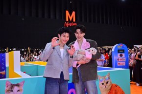 ต้าห์อู๋-ออฟโรด พร้อม 3 สาว BNK48 วาวา  แพรว  เกรฟ ร่วมเปิดอาณาจักรสัตว์เลี้ยงสุดคิวท์ ในงาน "THE MALL LIFESTORE BANGKAPI PET FEST 2025"