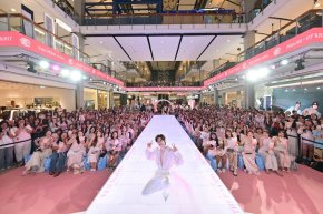 'พีพี-กฤษฏ์' เสิร์ฟความสดใสออร่าเปล่งประกาย!! ในงาน "MizuMi x PP Krit - THE PINK AURA"