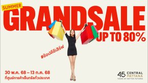 แพต ชญานิษฐ์ สายช้อปตัวแม่ ชวน #ช้อปดีชีเสิร์ฟ ลดฉ่ำสูงสุด 80% กับ Summer Grand Sale 2025 มหกรรมเซลยิ่งใหญ่แห่งปี ที่ศูนย์การค้าเซ็นทรัลทั่วไทย ถึง 13 ก.ค. 68!