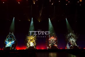 THE TITANS CONCERT สร้างตำนานคอนเสิร์ตแห่งปี 4 มหาเทพ 'BAMBAM  JEFF SATUR  PP KRIT  TIMETHAI' สร้าง "สงครามแห่งความสุข" สุดตราตรึง ครอง X อันดับ 1 ไทย 2 วันซ้อน ทะยานติดเทรนด์โลก