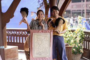 ถ่ายทำเขาพับผ้า สไบเกราะออกศึก พบอัศจรรย์ความทุ่มเท กลั่นจากทีมงานยอดฝีมือ บันดาลโลกใบใหม่ใน "อัศจรรย์วันทอง"