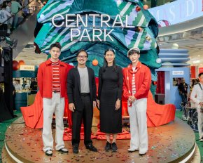 หยิ่น-วอร์ เปิดฉากคริสต์มาสแรกของ Central Park กับต้น "The Velvet Pine" พร้อมโชว์เปิดฤดูกาลแห่งความสุขสุดอบอุ่น เติมเต็มบรรยากาศเทศกาลด้วยแฮพเพนนิ่งตลอดปี