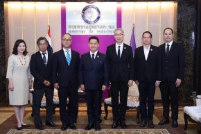 นิสสันเข้าพบรัฐมนตรีว่าการกระทรวงอุตสาหกรรม หารือทิศทางอนาคตอุตสาหกรรมยานยนต์ไทย