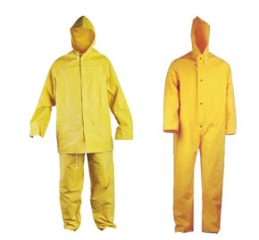 Yellow PVC Chemical Protective Suit: Confident Protection in Every Situation