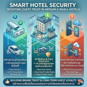 Smart Hotel Security ยกระดับความปลอดภัย สร้างความเชื่อมั่นให้แขก